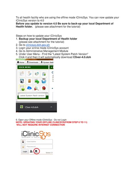 iclinicsys 4.1 login|ClinicSys ver. 3.1.